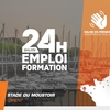 affiche « 24 Heures pour l'Emploi et la Formation » – Lorient 2022