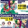 affiche Animations expo/concert et visite libre de la chapelle de Légevin - Journées du Patrimoine 2022
