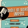 affiche DROLES DE SOIREE IMPRO
